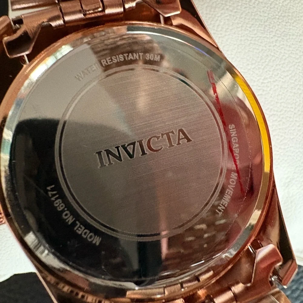 Invicta Celestial Somerset Men's Watch - 36mm, Rose Gold (69171)